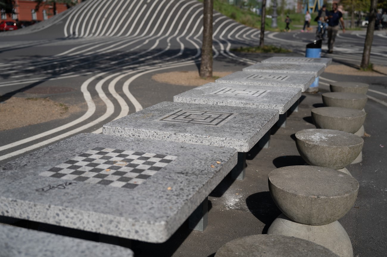 path and chess boards